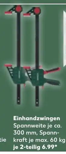 Kaufland DE PARKSIDE Einhandzwingen tilbud