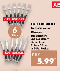 Kaufland DE LOU LAGUIOLE Gabeln oder Messer tilbud