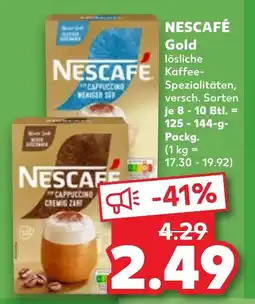 Kaufland DE NESCAFÉ Gold tilbud