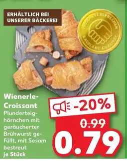 Kaufland DE Wienerle- Croissant tilbud