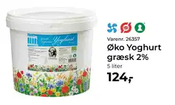 Dagrofa Food Service Øko Yoghurt græsk 2% tilbud
