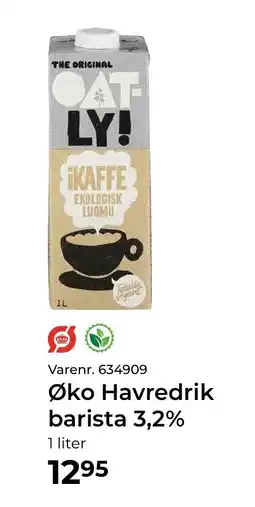 Dagrofa Food Service Øko Havredrik barista 3,2% tilbud