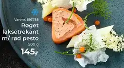 Dagrofa Food Service Røget laksetrekant m/rød pesto tilbud