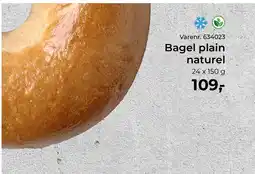 Dagrofa Food Service Bagel plain naturel tilbud