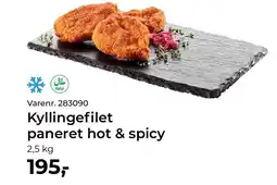 Dagrofa Food Service Kyllingefilet paneret hot & spicy tilbud