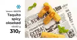 Dagrofa Food Service Taquito spicy oksekød tilbud
