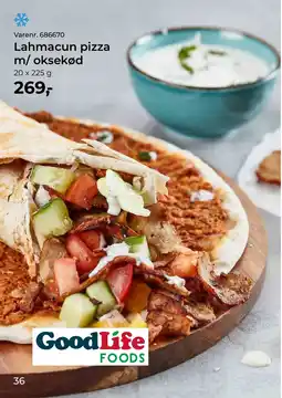 Dagrofa Food Service Lahmacun pizza m/ oksekød tilbud