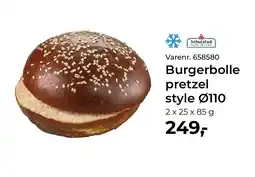 Dagrofa Food Service Burgerbolle pretzel style Ø110 tilbud