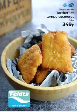 Dagrofa Food Service Torskefilet tempurapaneret tilbud