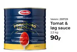 Dagrofa Food Service Barilla Tomat & løg sauce tilbud