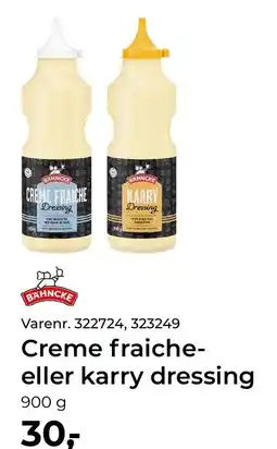 Dagrofa Food Service Bähncke Creme fraiche- eller karry dressing tilbud