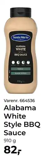 Dagrofa Food Service Santa Maria Alabama White Style BBQ Sauce tilbud