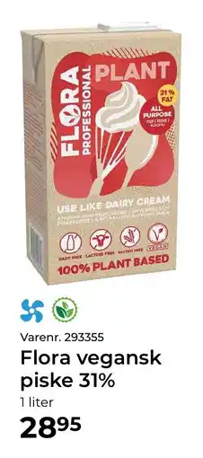 Dagrofa Food Service Flora vegansk piske 31% tilbud