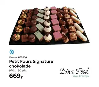 Petit Fours Signature chokolade