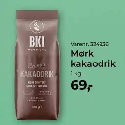 Dagrofa Food Service BKI Mørk kakaodrik tilbud