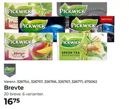 Dagrofa Food Service PICKWICK Brevte tilbud