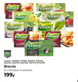 Dagrofa Food Service PICKWICK Brevte tilbud