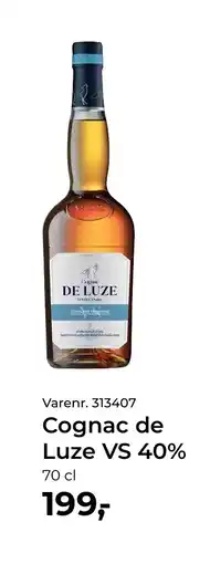 Dagrofa Food Service Cognac de Luze VS 40% tilbud