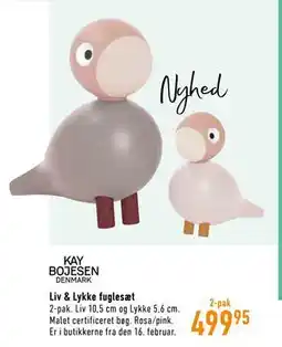 Imerco Liv & Lykke fuglesæt tilbud