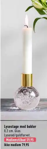 Imerco Lysestage med bobler tilbud