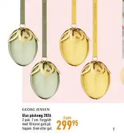 Imerco Glas påskeæg 2026 tilbud