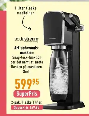 Imerco Art sodavandsmaskine tilbud