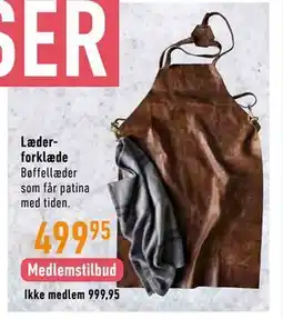 Imerco Læderforklæde tilbud