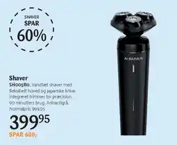 Kop & Kande Shaver tilbud