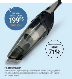 Kop & Kande Håndstøvsuger tilbud
