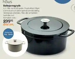 Kop & Kande Støbejernsgryde tilbud