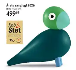 Kop & Kande Årets sangfugl 2026 (Birk) tilbud