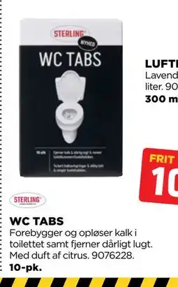 jem & fix WC TABS tilbud