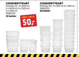 jem & fix CONDIBØTTESÆT tilbud