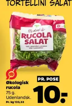 Netto Økologisk rucola salat tilbud