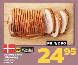 Netto Velsmag dansk ribbensteg uden ben tilbud