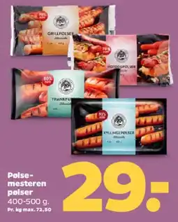 Netto Pølser tilbud