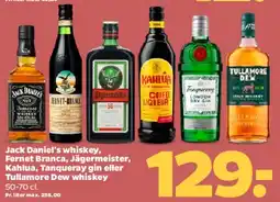 Netto Udvalgte whiskey og likører tilbud