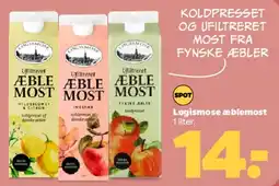 Netto Løgismose æblemost 1 liter tilbud
