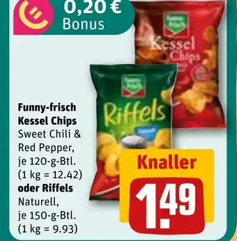 Funny-frisch Kessel Chips oder Riffels