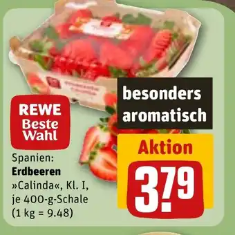 REWE DE Erdbeeren tilbud