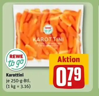 REWE DE Karottini tilbud