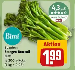 REWE DE Spanien: Stangen-Broccoli tilbud