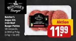 REWE DE Butcher's Angus XXL Irish Beef Burger Patties tilbud