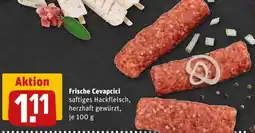 REWE DE Frische Cevapcici tilbud
