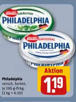 REWE DE Philadelphia tilbud