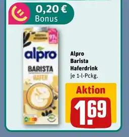 REWE DE Alpro Barista Haferdrink tilbud