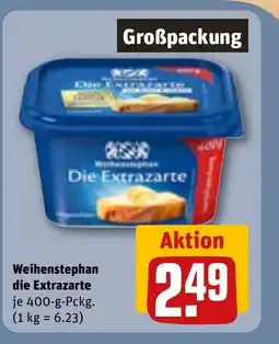REWE DE Weihenstephan die Extrazarte tilbud