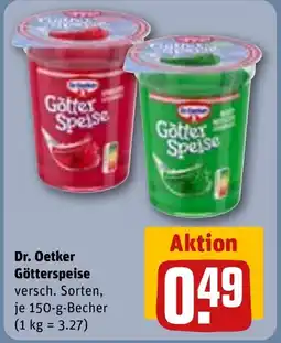 REWE DE Dr. Oetker Götterspeise tilbud