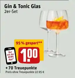 REWE DE Gin & Tonic Glas tilbud