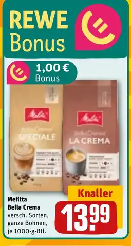 REWE DE Melitta Bella Crema tilbud